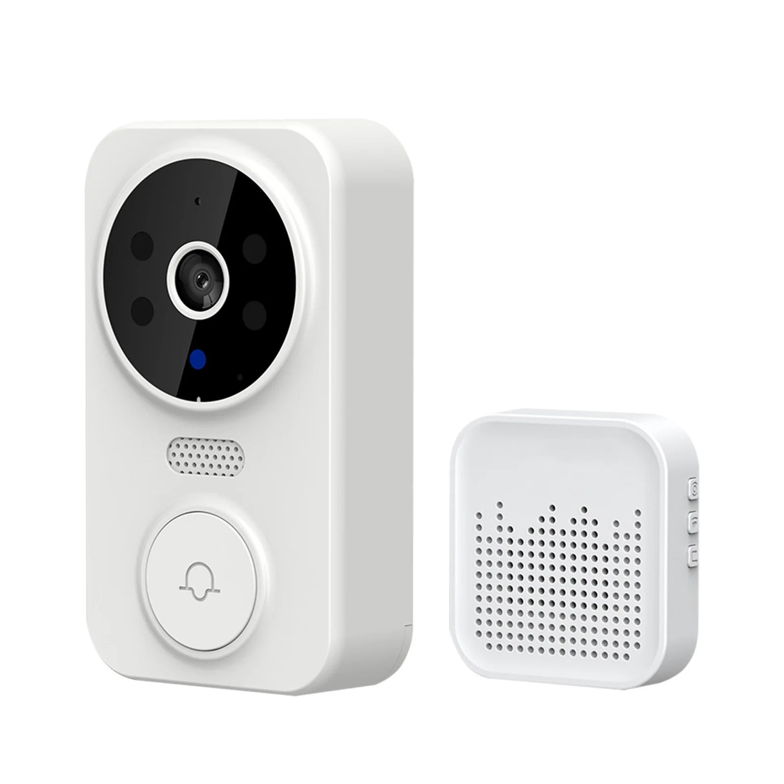 GuardianCam™ Wireless Smart Video Doorbell with HD Night Vision, WiFi & Chime