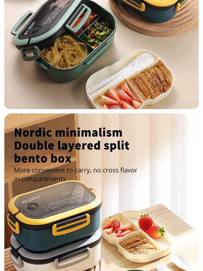 SmartSeal Microwave Lunch Box – Leakproof & Compact