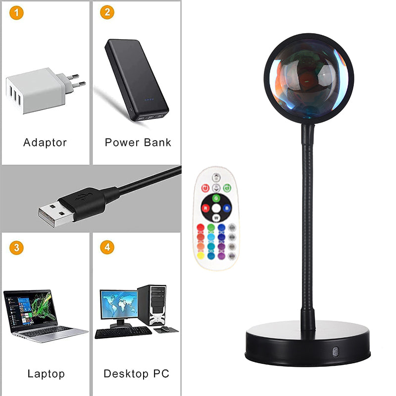 Sunset Glow Lamp™ – Transform Your Room Instantly